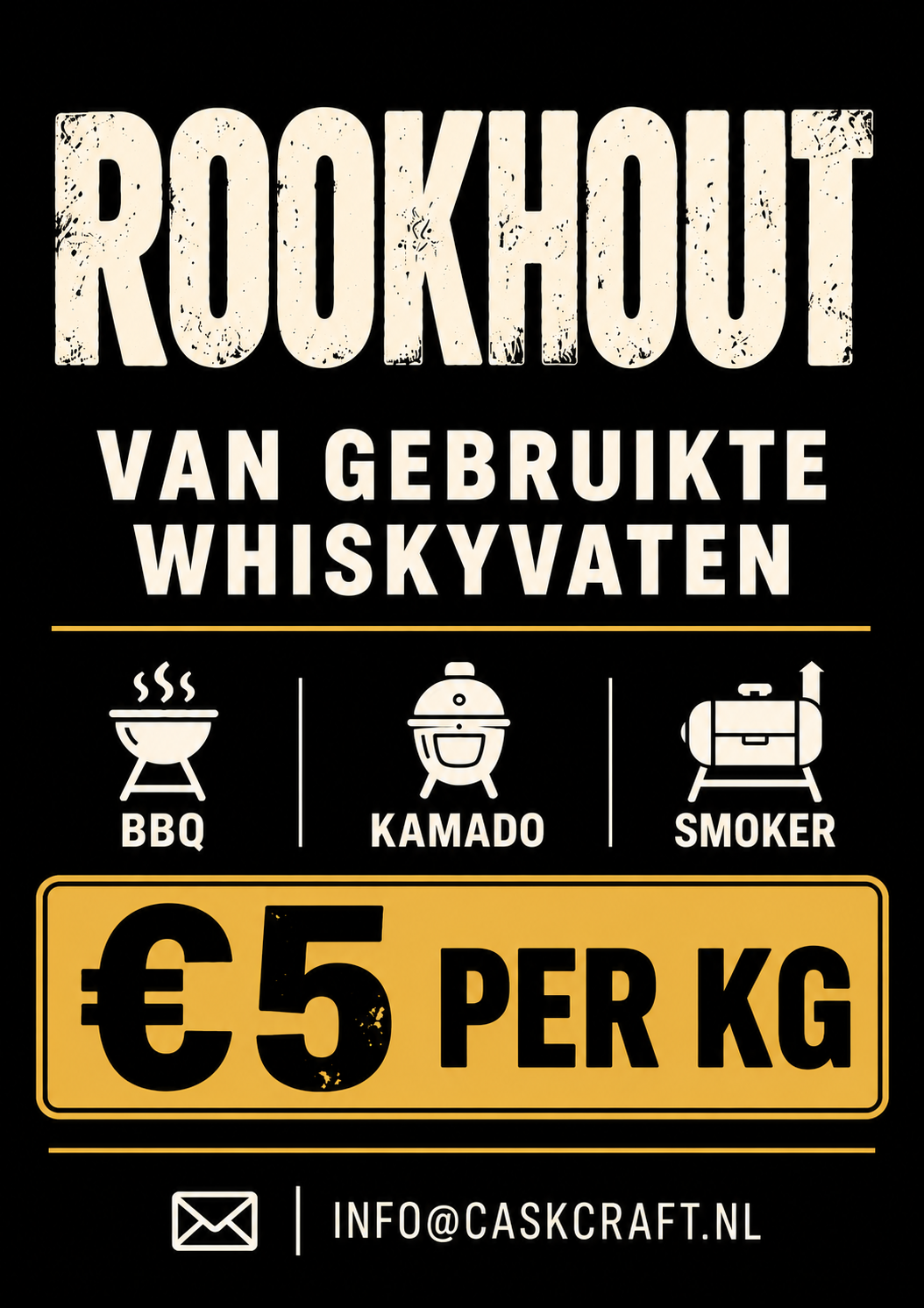 Rookhout chunks