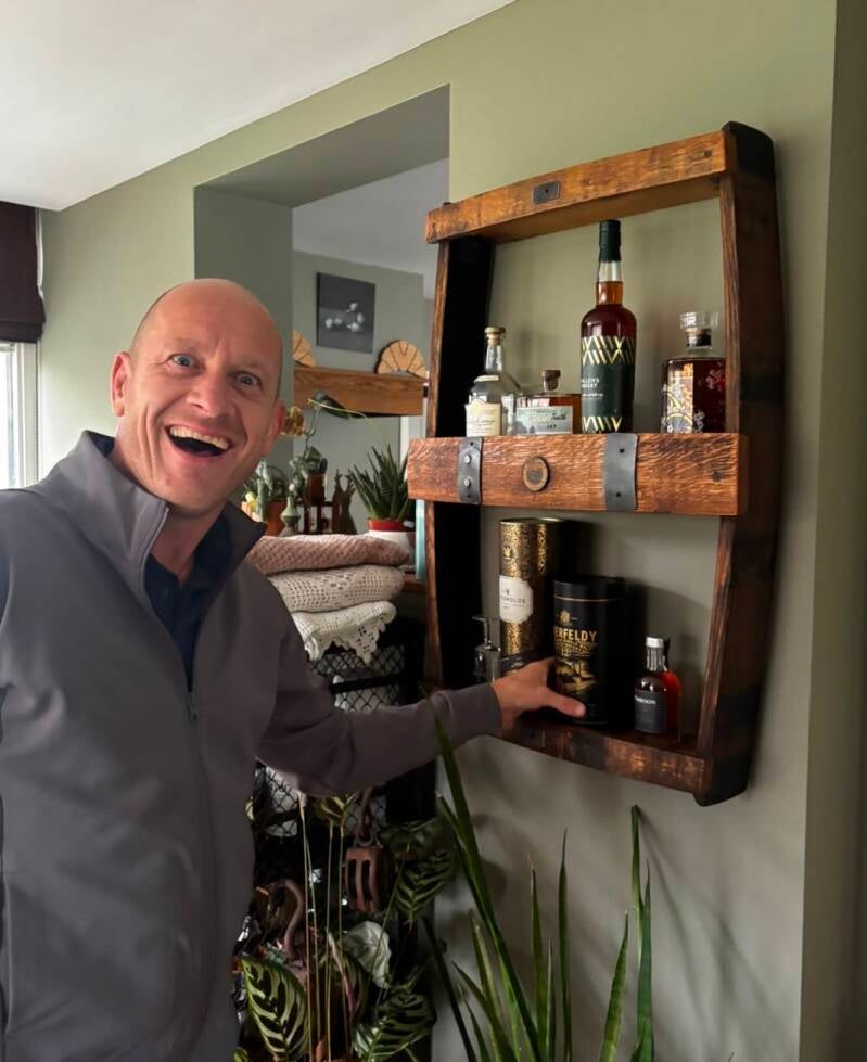 Ruud with his Cask No.3