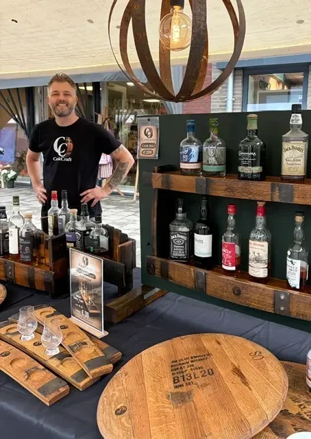 Sander op de jaarmarkt