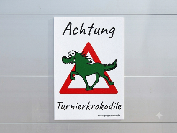Schild – Für Weidezaun, Anhänger & Stall