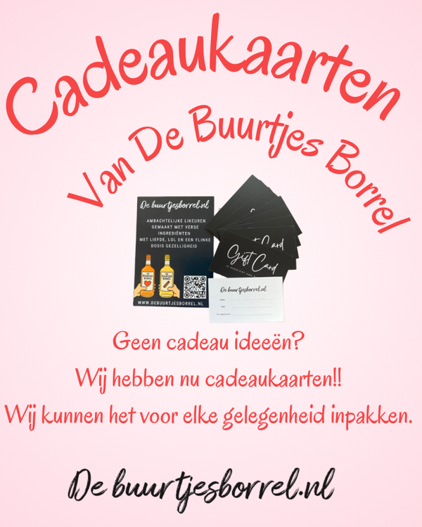 Cadeaubon van de buurtjes borrel!