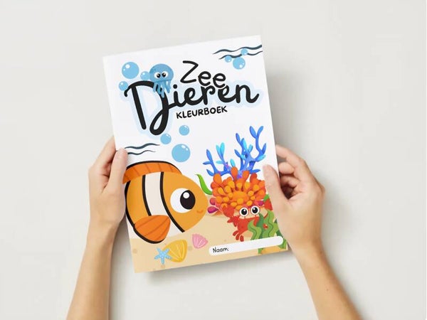 Kleurboek Zeedieren