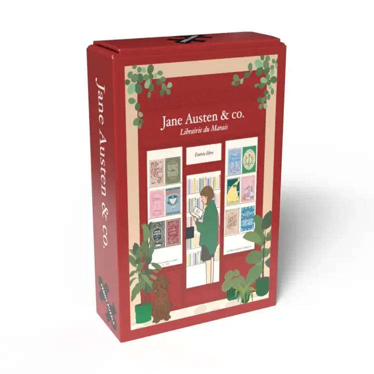 JANE AUSTEN & CO Boekwinkel 99 stuks minipuzzel