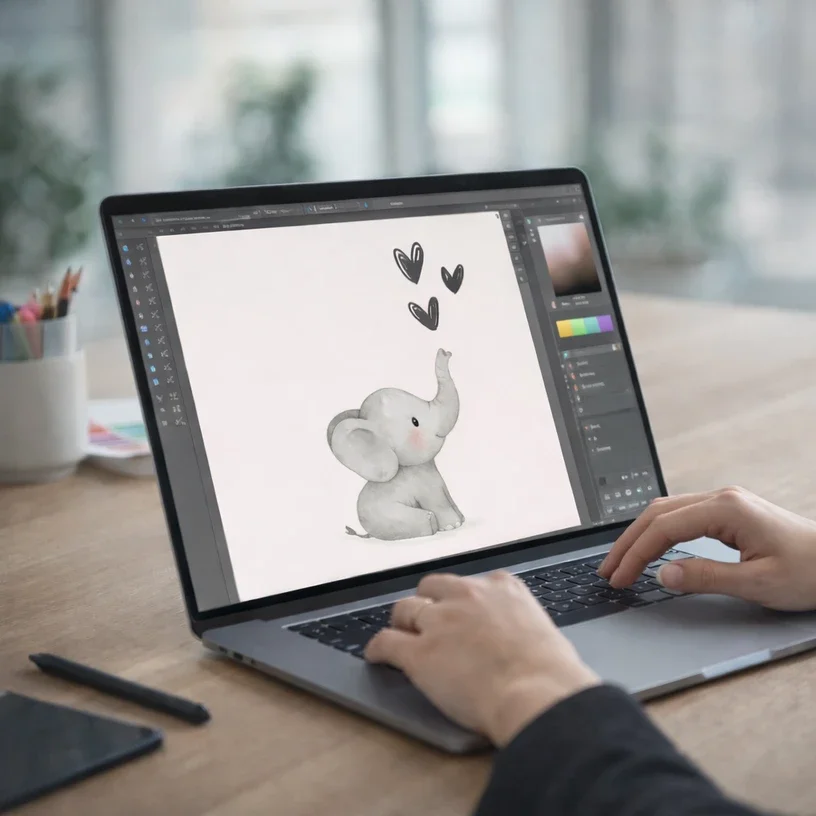 Ontwerpen laptop HEiKEdesign