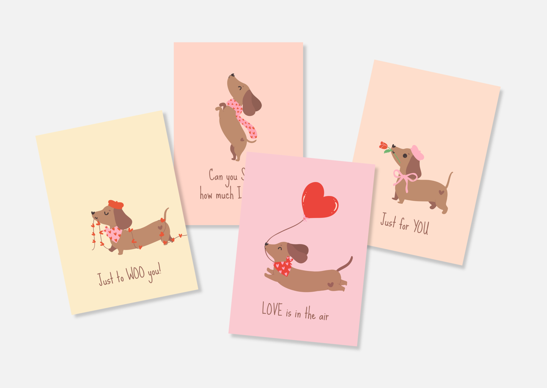 Kaartenset Liefde