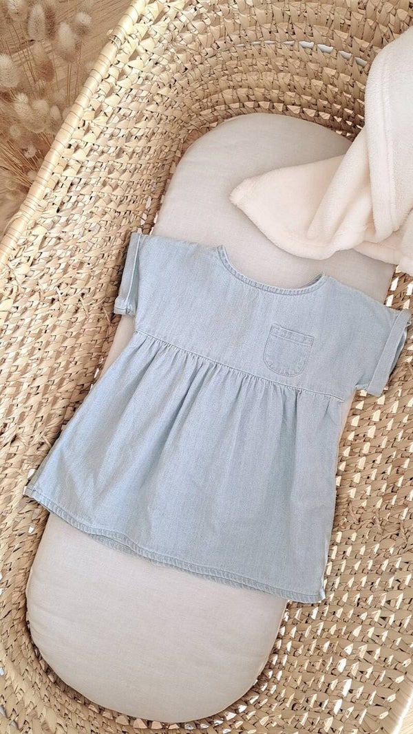 Kurzarm Kleid