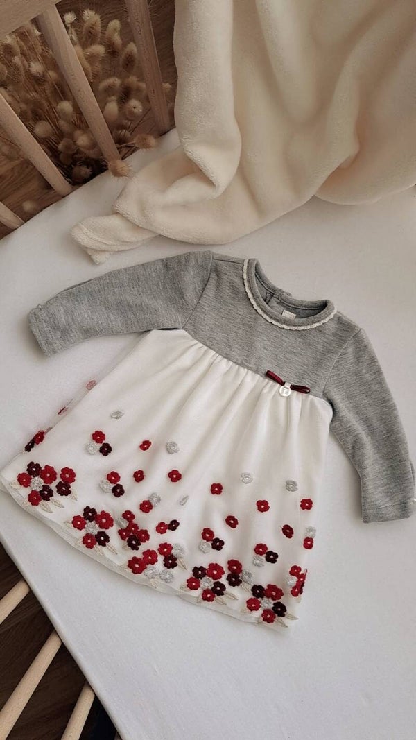 Langarm Kleid