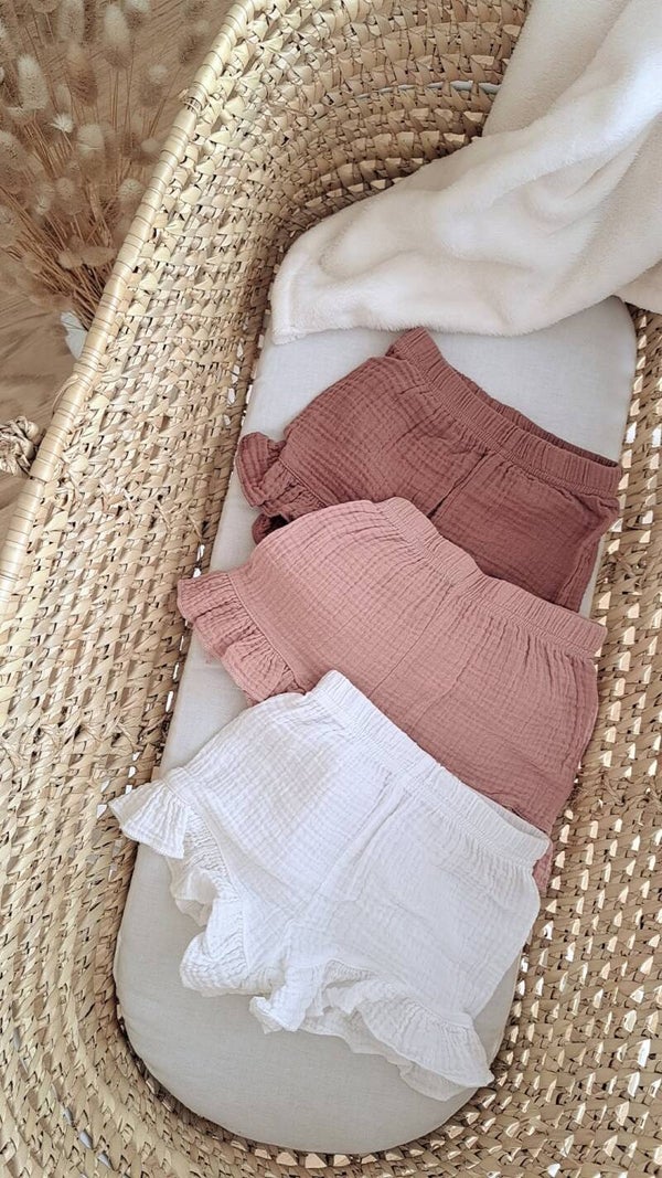 3er Set kurze Hosen