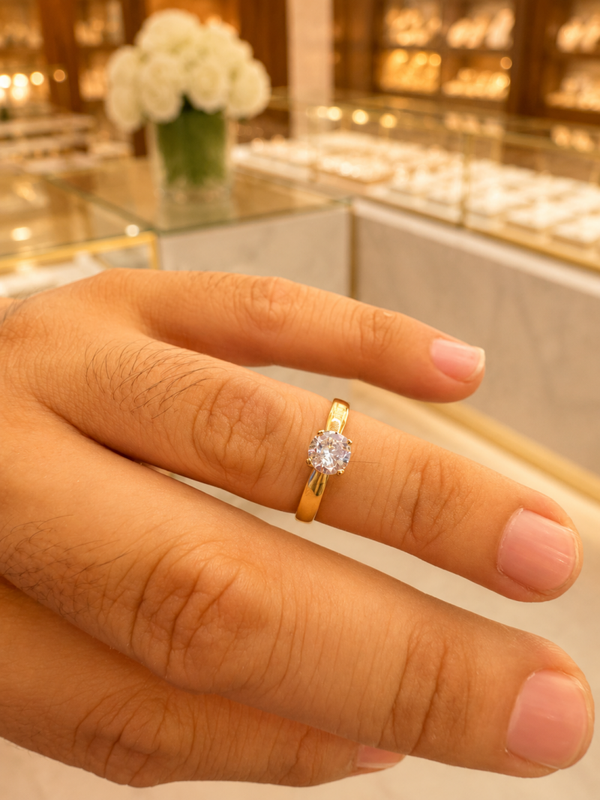 Anillo compromiso sandra