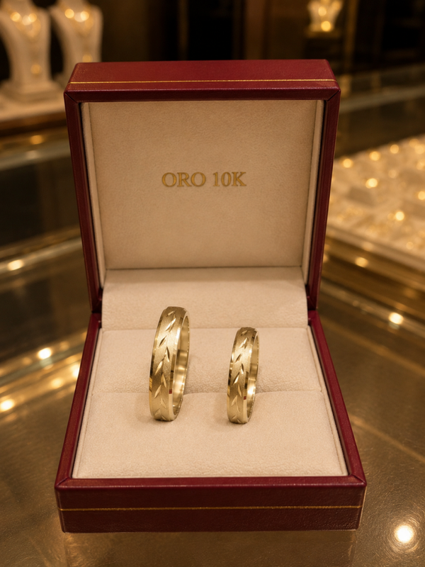 Argolla matrimonial por par promoción