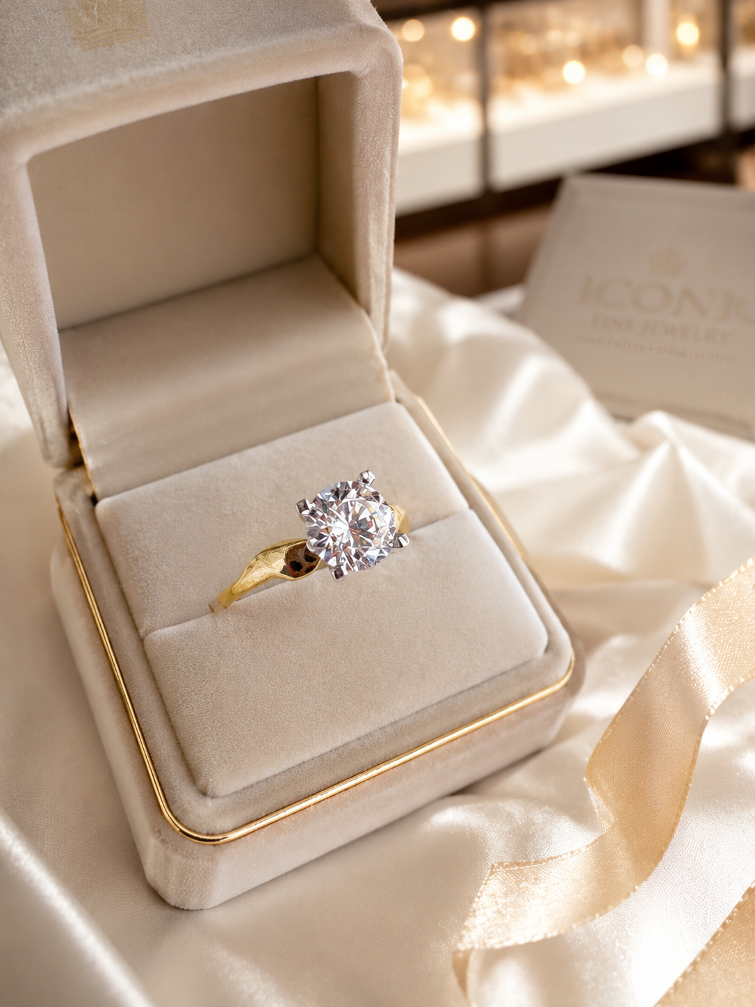 Anillo compromiso Celia