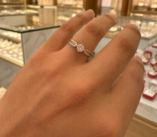 Anillo compromiso Ximena