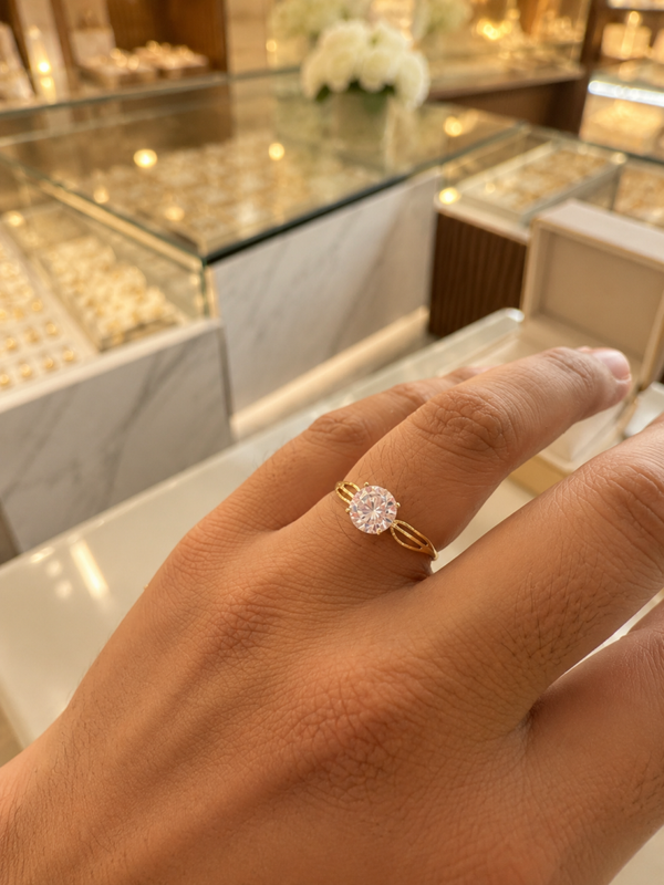 Anillo compromiso Sara