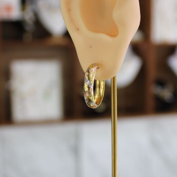 ARRACADA 3 OROS CHICA