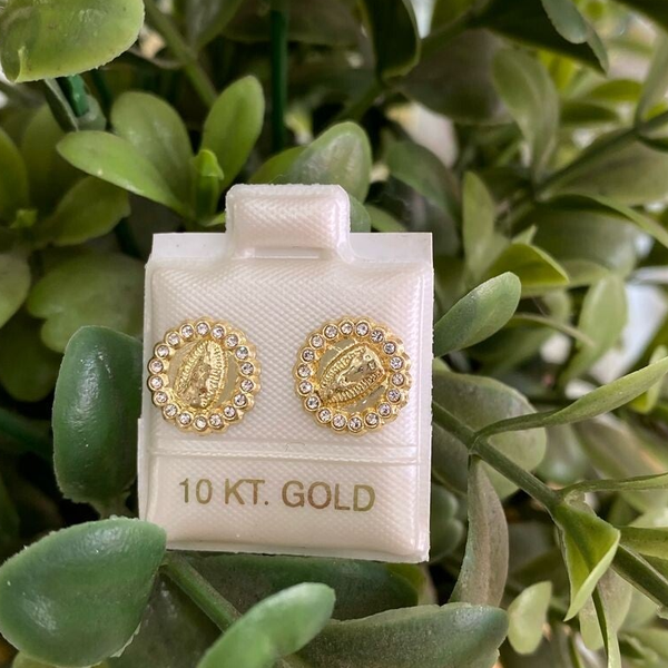 BROQUEL VIRGEN ORO 10 K 868