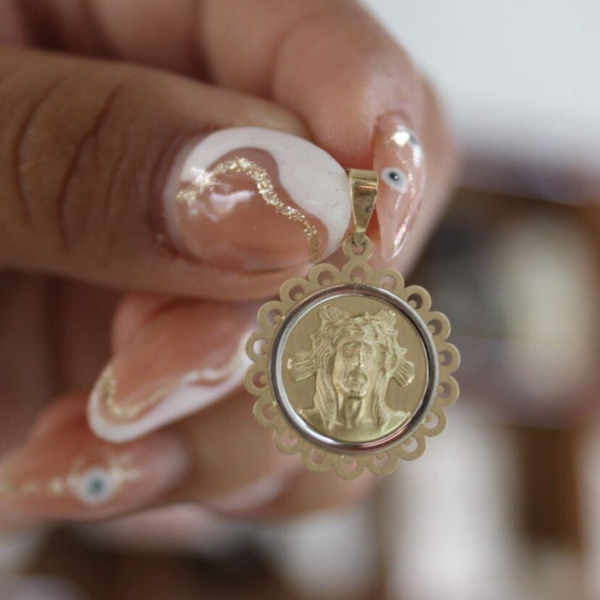 MEDALLA CRISTO GRECA