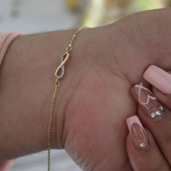 PULSERA INFINITO ZIRCONIA 0024