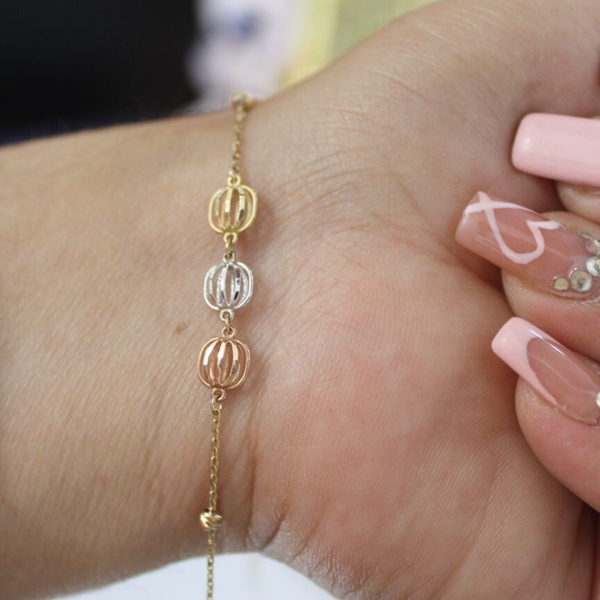 PULSERA 3 PERLAS FLORENTINO 0095