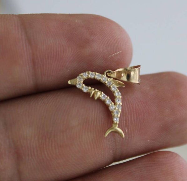 DIJE DELFIN ZIRCONIAS