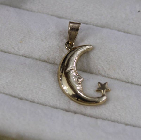 DIJE LUNA Y ESTRELLA