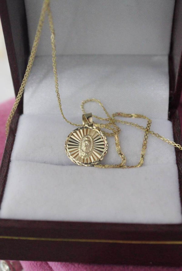 Medalla Virgen resplandor