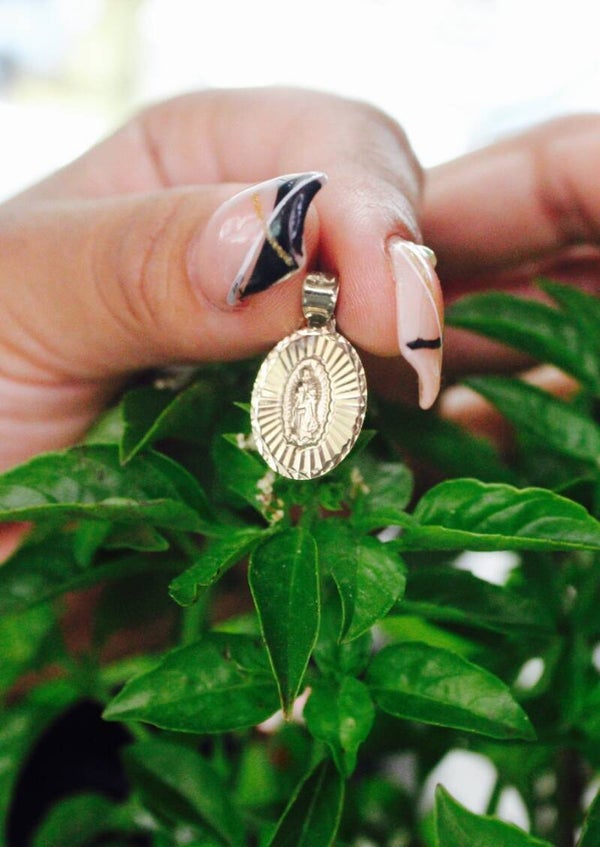 Medalla Virgen resplandor
