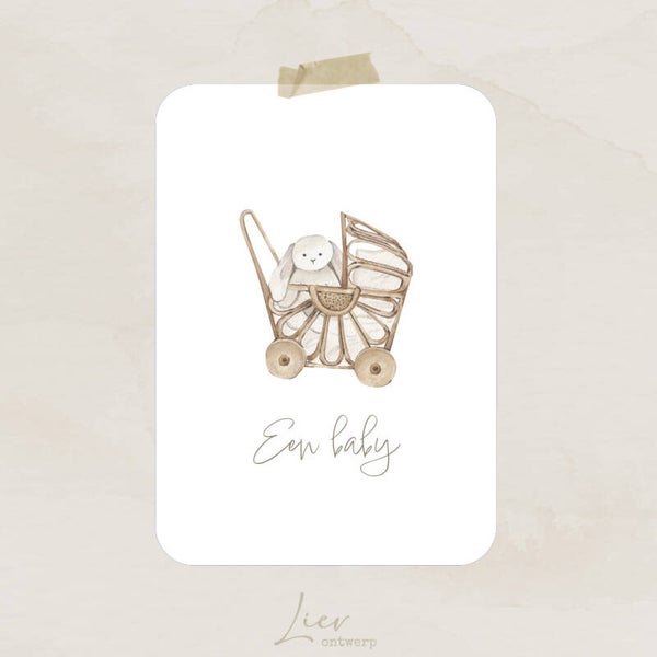 Een baby | Poppenwagentje (A6)