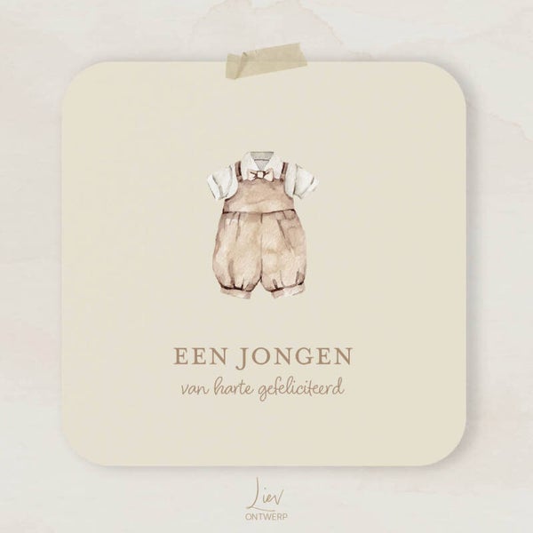 Pakje - Een jongen van harte gefeliciteerd