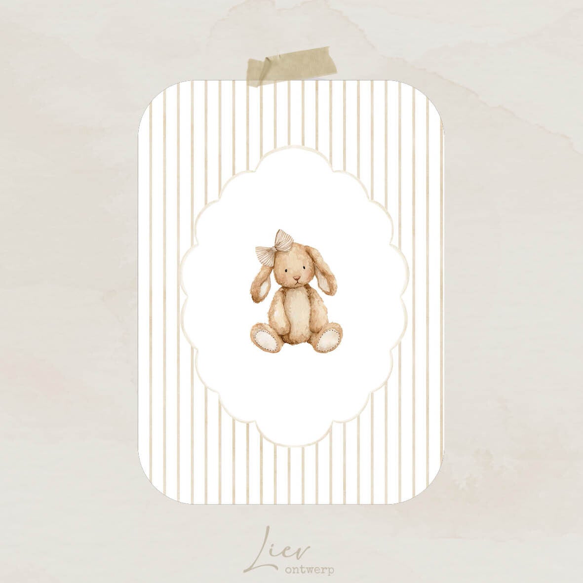 Liev Serie baby - Knuffelkonijntje