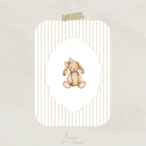 Liev Serie baby - Knuffelkonijntje