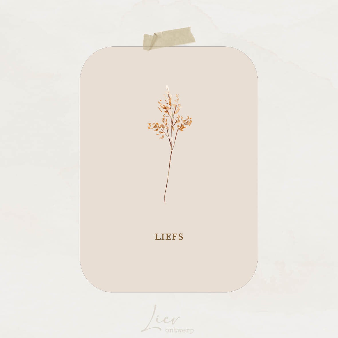 Serie Natuur | Liefs