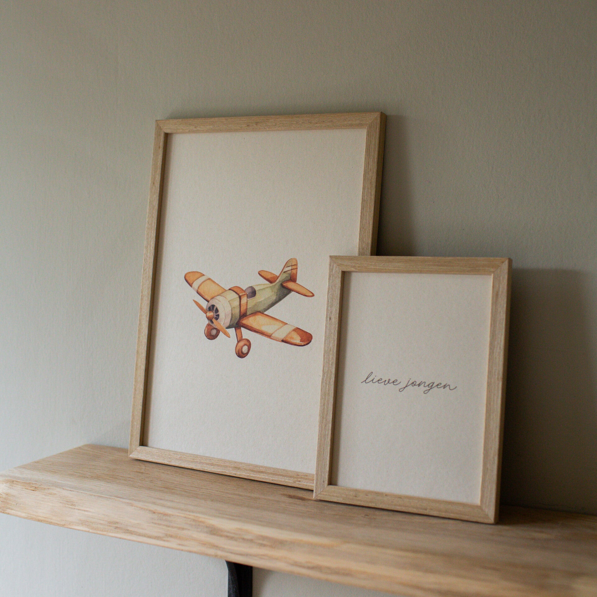 A4 - Poster vliegtuig