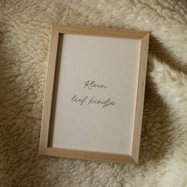 13x18 cm - Klein lief kindje