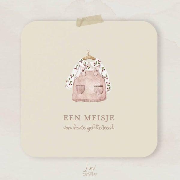 Jurkje - Een meisje van harte gefeliciteerd