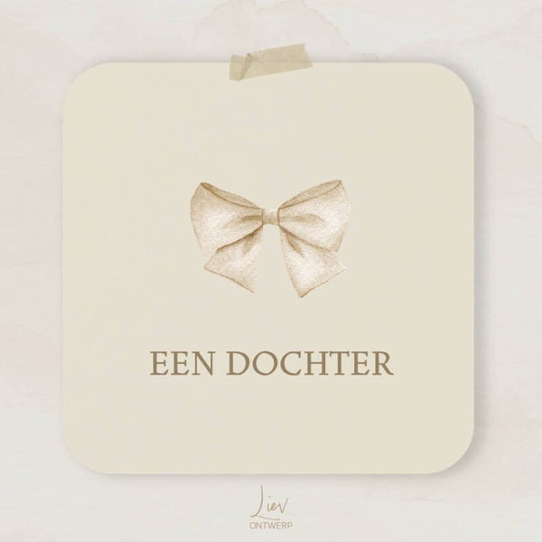 Strik - Een dochter | Vierkant