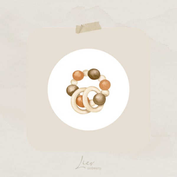 Houten rammelaar