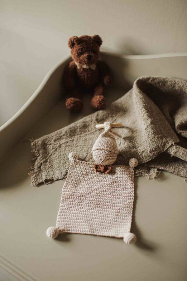 Knuffeldoekje met strikje