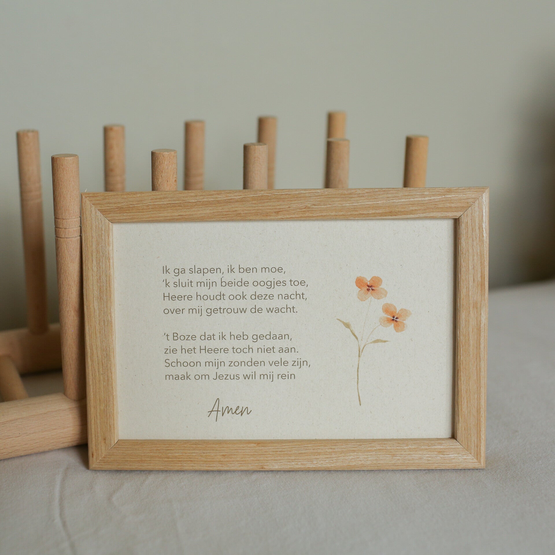 Kaart | Ik ga slapen ik ben moe | Viooltje