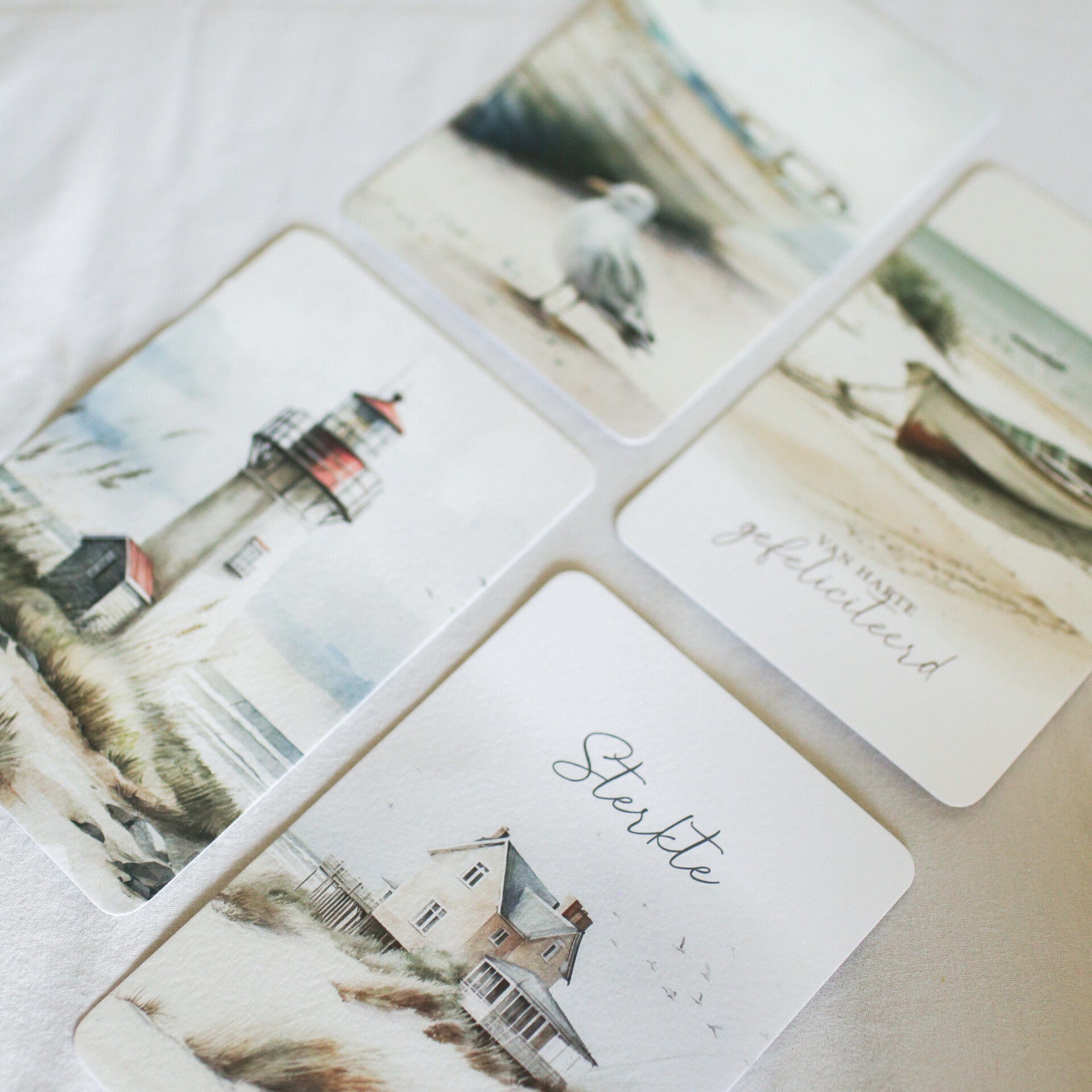 Kaartenset - Zee