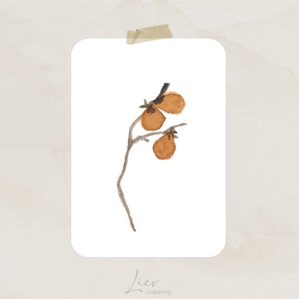 A5 formaat - Poster - Herfst