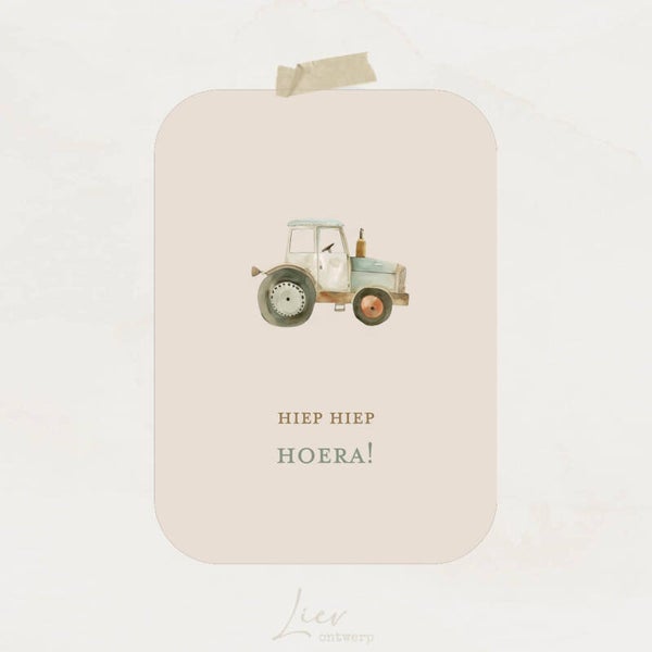 Tractor | Hiep Hiep Hoera!