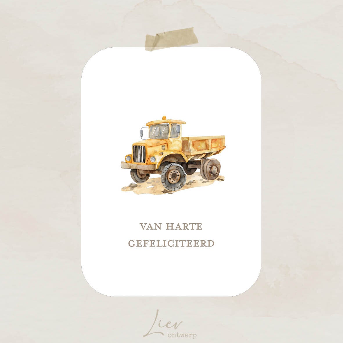 Truc | Van harte gefeliciteerd