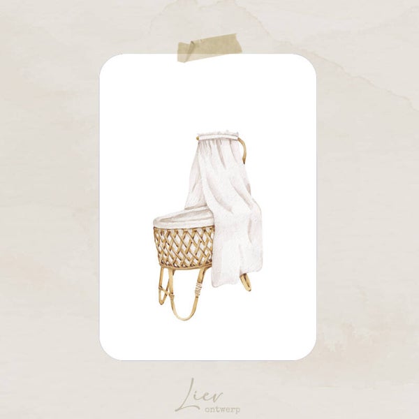 Wieg| Blanco (A6)