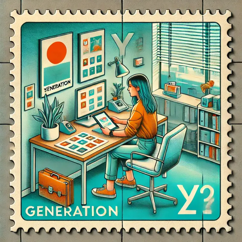 Philatélie collection timbres Millennials