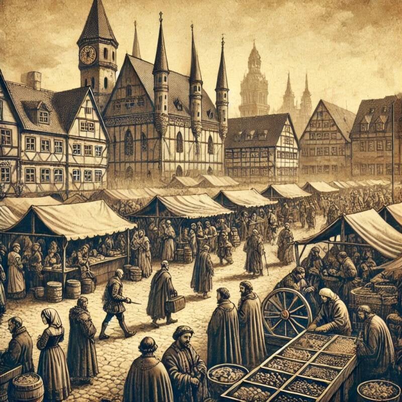 foire Leipzig moyen-âge
