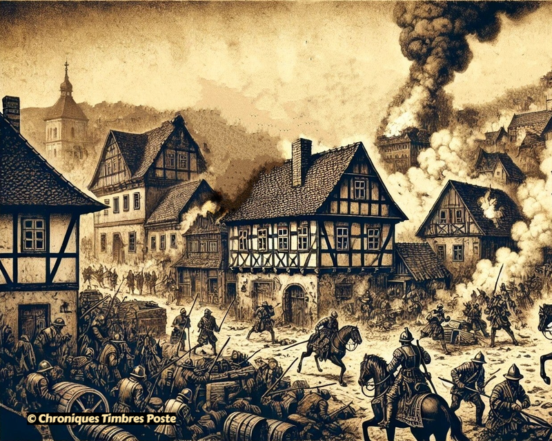 Les Turcs ottomans pillèrent, saccagèrent et incendièrent des villes et villages transylvains