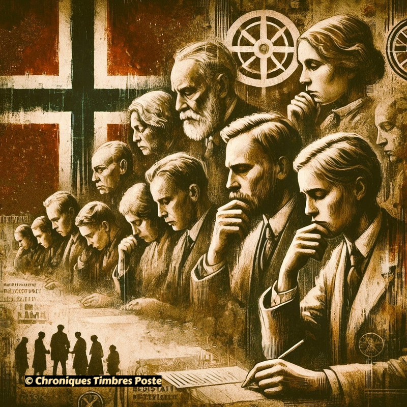 Les Norvégiens ont été encouragés à réfléchir à leur expérience pendant la Seconde Guerre mondiale