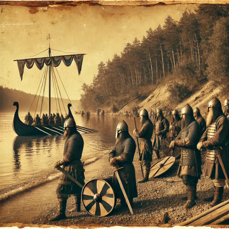 Route Varègues Grecs fleuve Dniepr