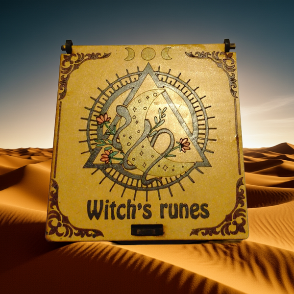 Laser Cut Witches Runes