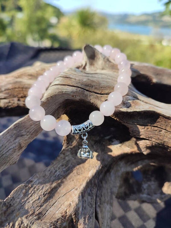 Rose Quartz Bracelet size XL